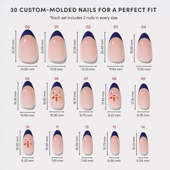 Houston Astros Press-On Nail Set