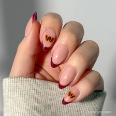 Washington Commanders Press-On Nail Set