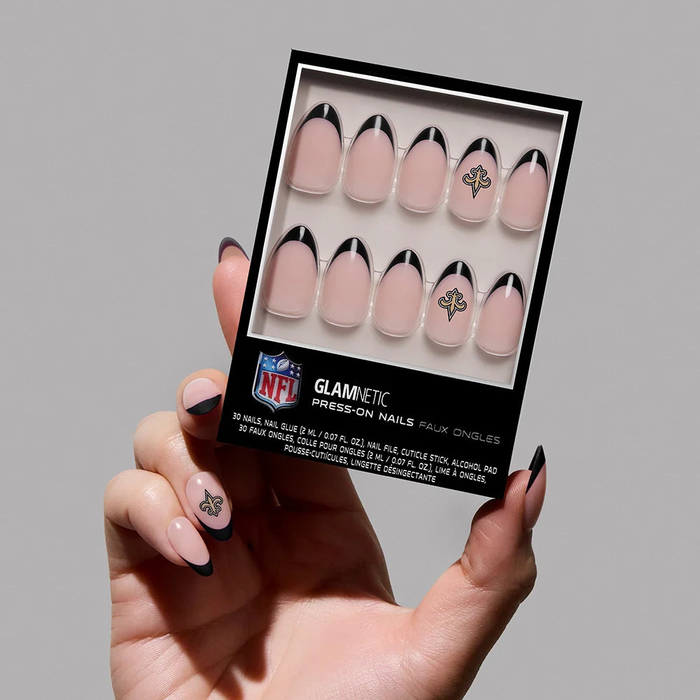 New Orleans Saints Press-On Nail Set
